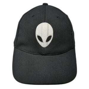 Alienware Baseball Cap Black One Size Alien Head Logo Performance Gaming Hat